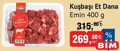EMİN KUŞBAŞI ET DANA 400 G fiyat ve kampanya bilgisi